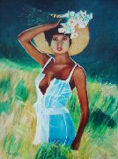 09 girl with flower