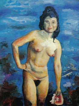 82 nude with seashell