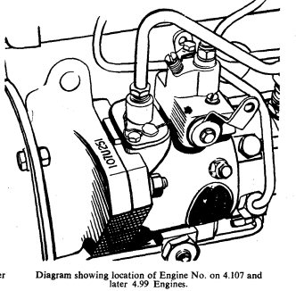 Perkins 4107 and 4108 workshop manual 1972