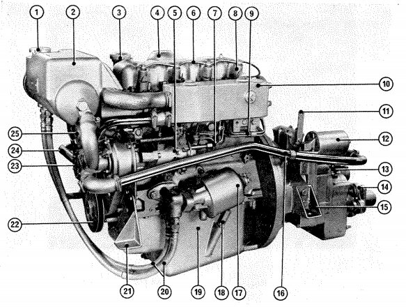 Perkins 4107 and 4108 workshop manual 1972