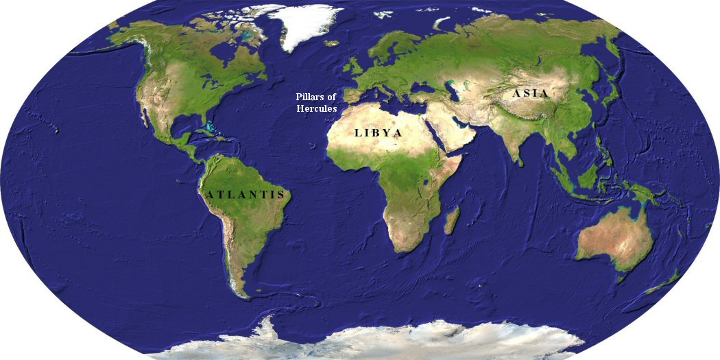 Atlantida mapa geosphere