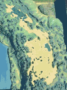 Atlantis, the rectangular plain