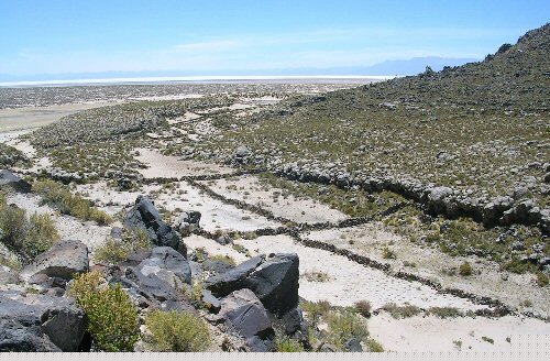 pampa aullagas view of canal on site