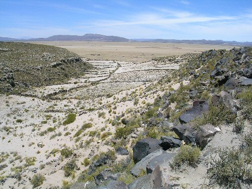 pampa aullagas view of canal on site