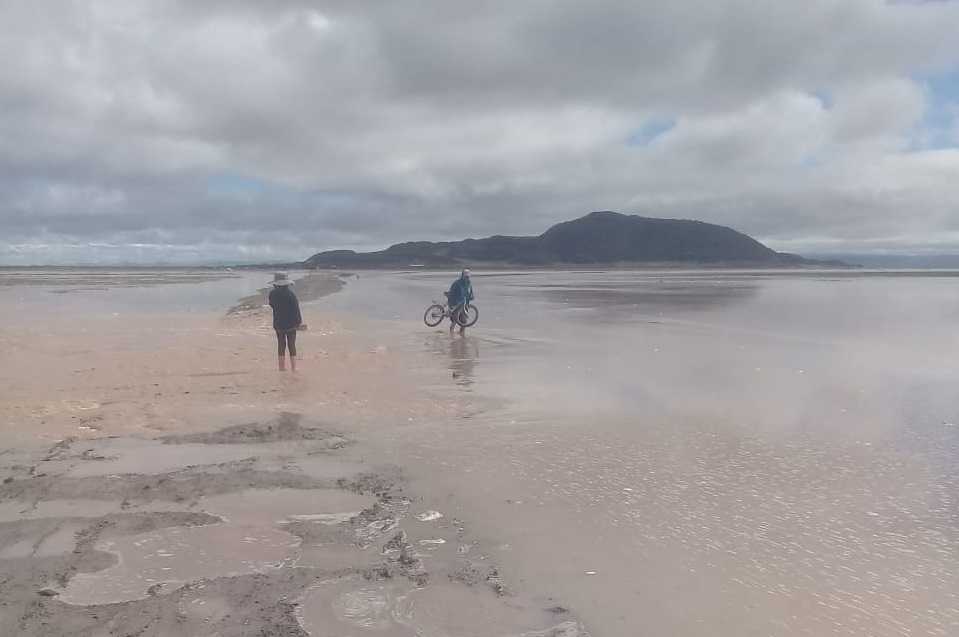 Atlantis next to the sea