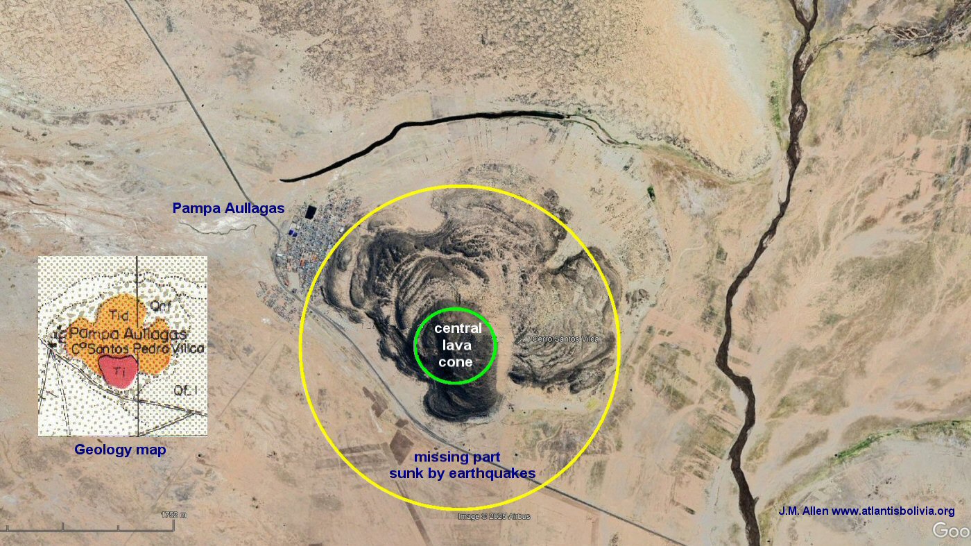 pampa aullagas atlantis earthquakes