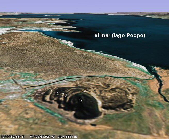 pampa aullagas air photo with water