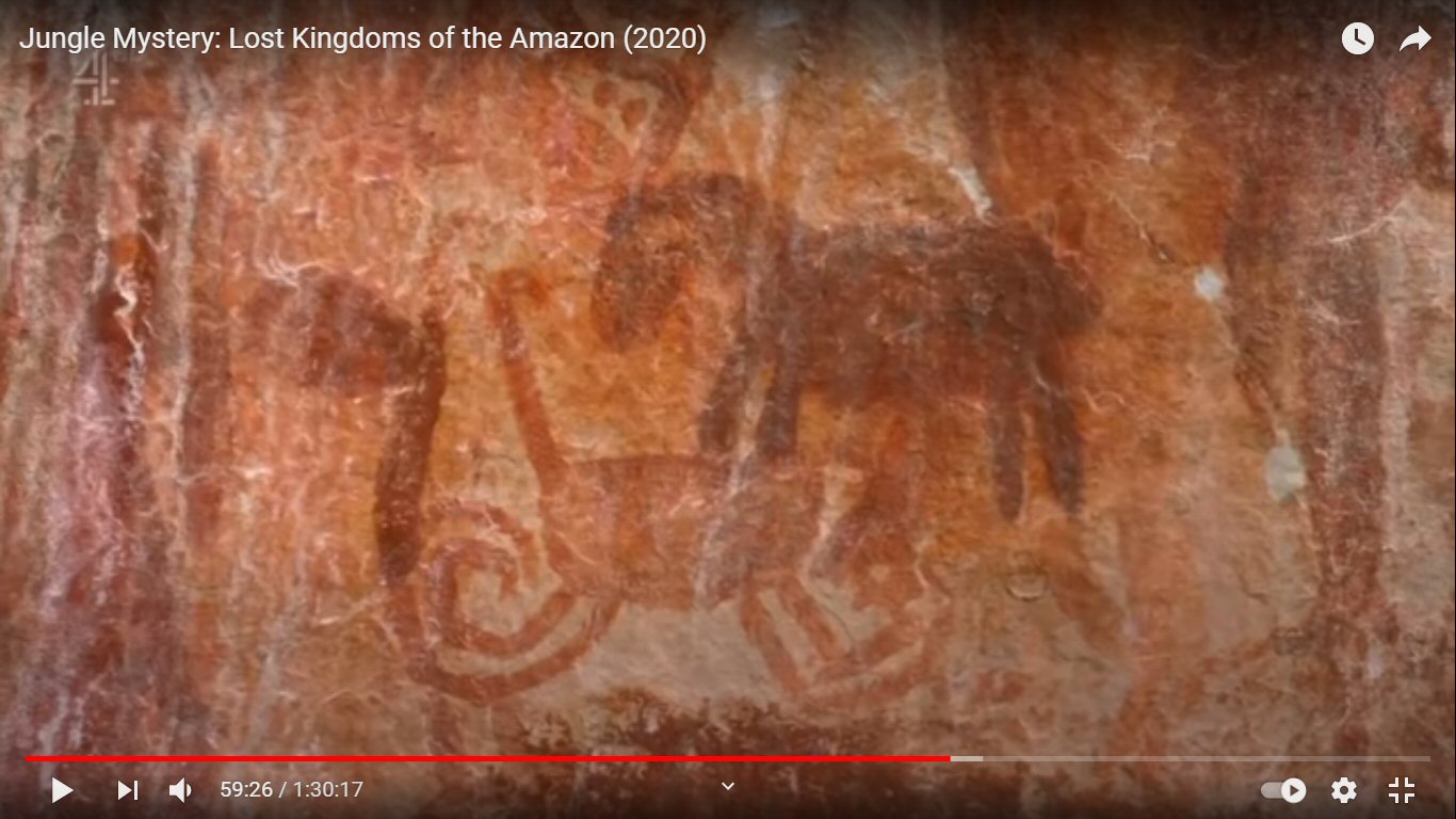 prehistoric hrse Amazonia