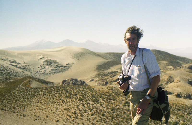 Jim Allen at Volcan Quemado