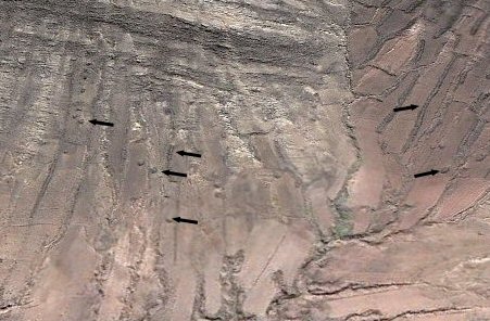 earthquake geoglyph zone la Paz area