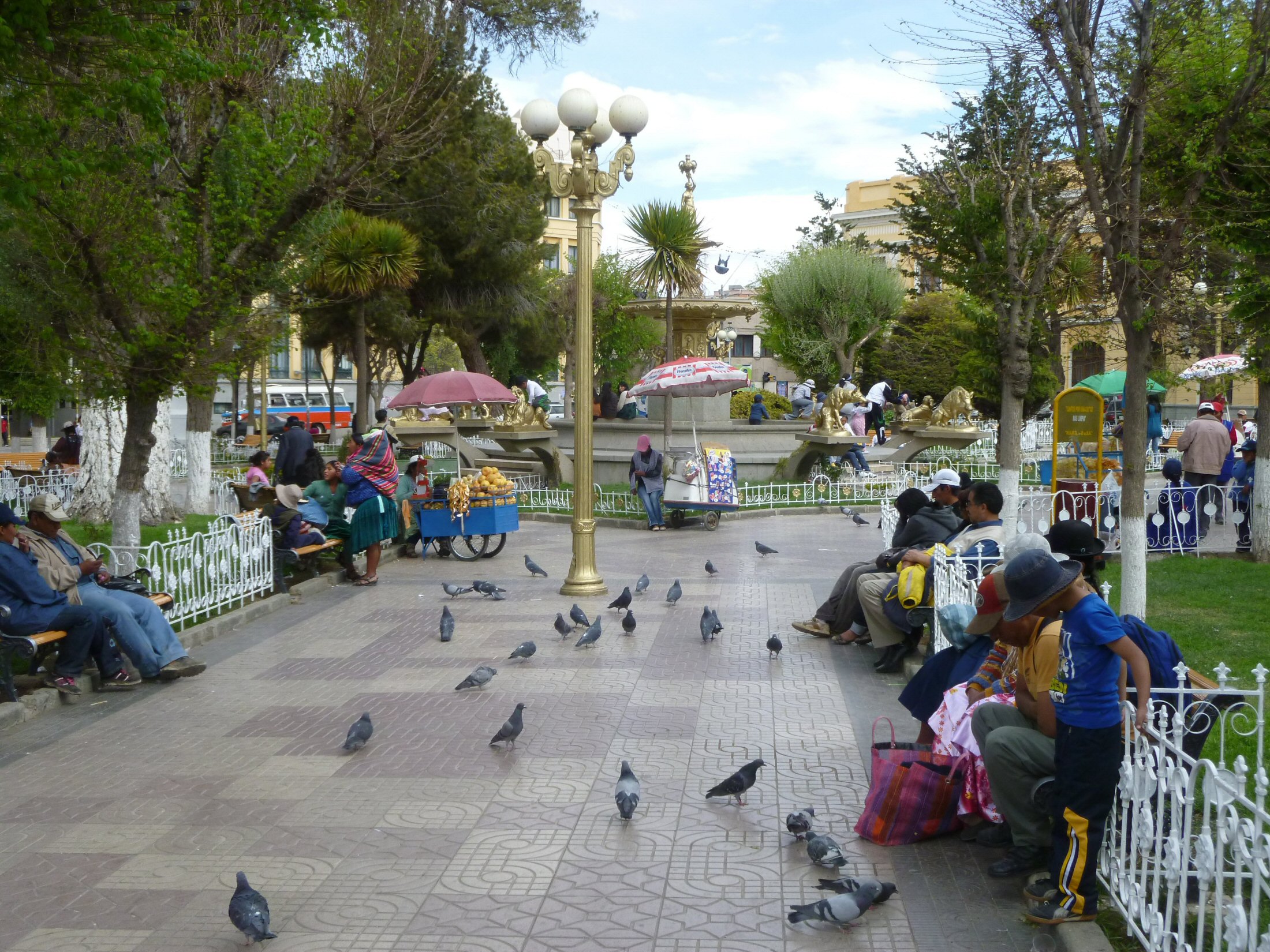oruro plaza principal