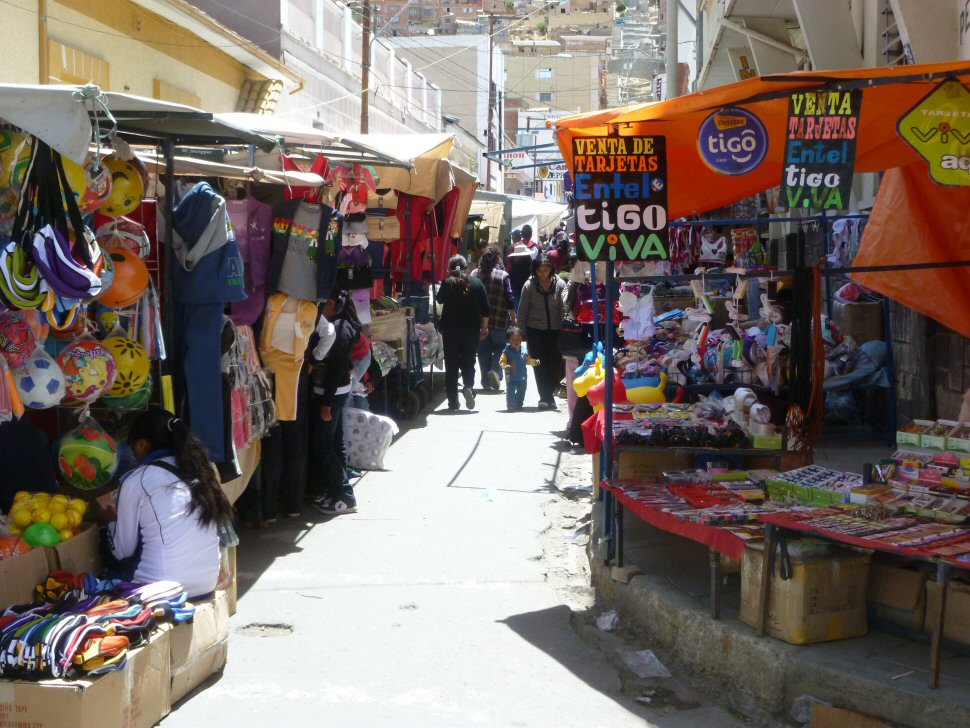 oruro market stalls