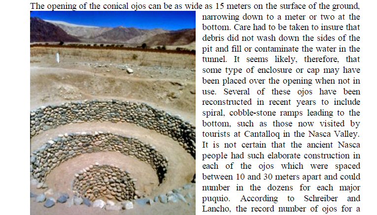Nazca wells