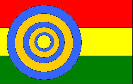 Pampa Aullagas Atlantis flag
