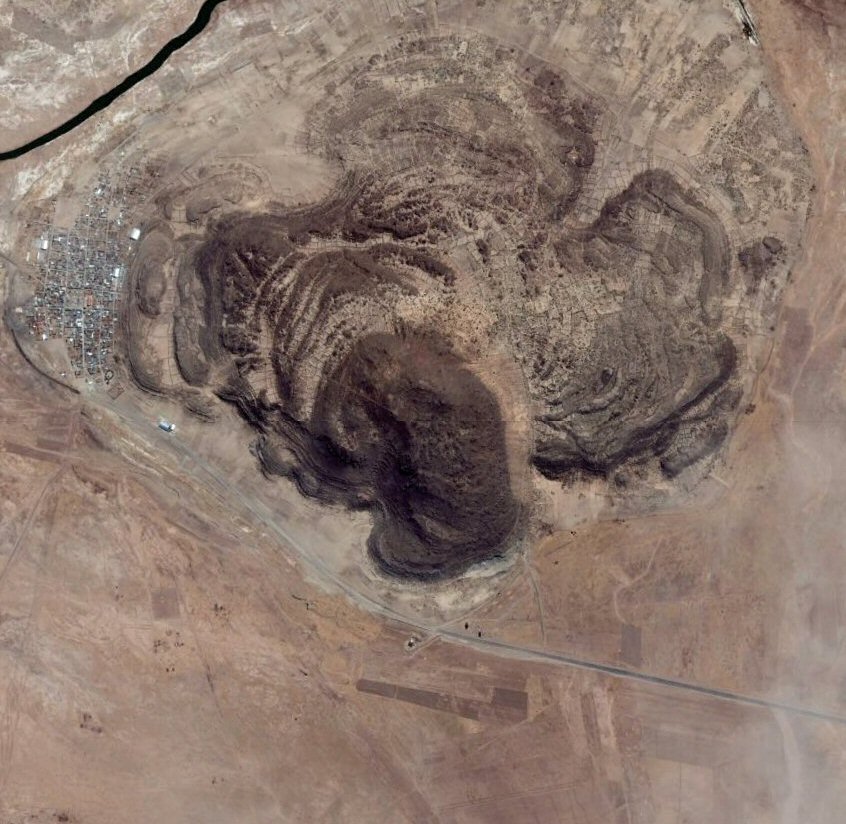 Pampa Aullagas Atlantis satellite view