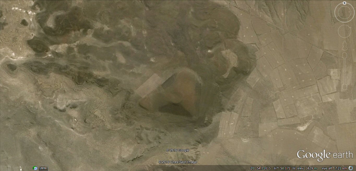 pyramid mountain Bolivia