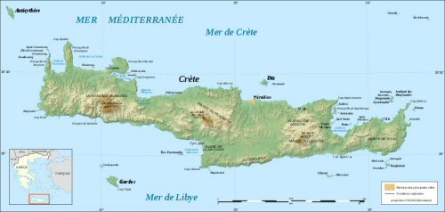 Creta no mas grande que libia y asia