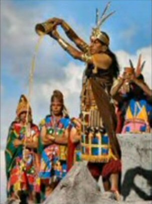 Inca ceremony