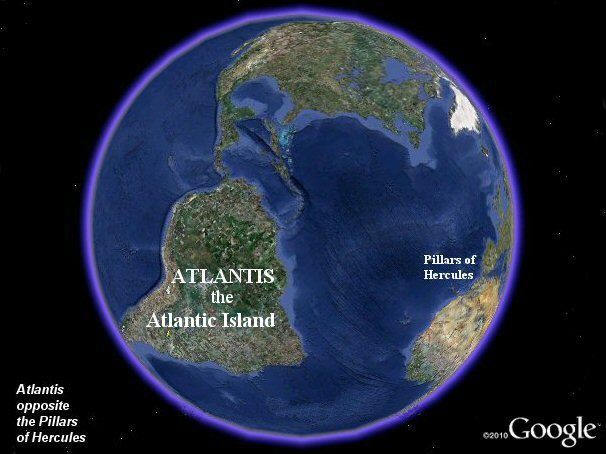 Atlantis Atlantic island